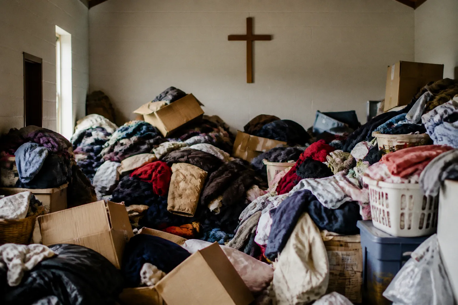Church disaster relief: fixing the unsolicited donation trap