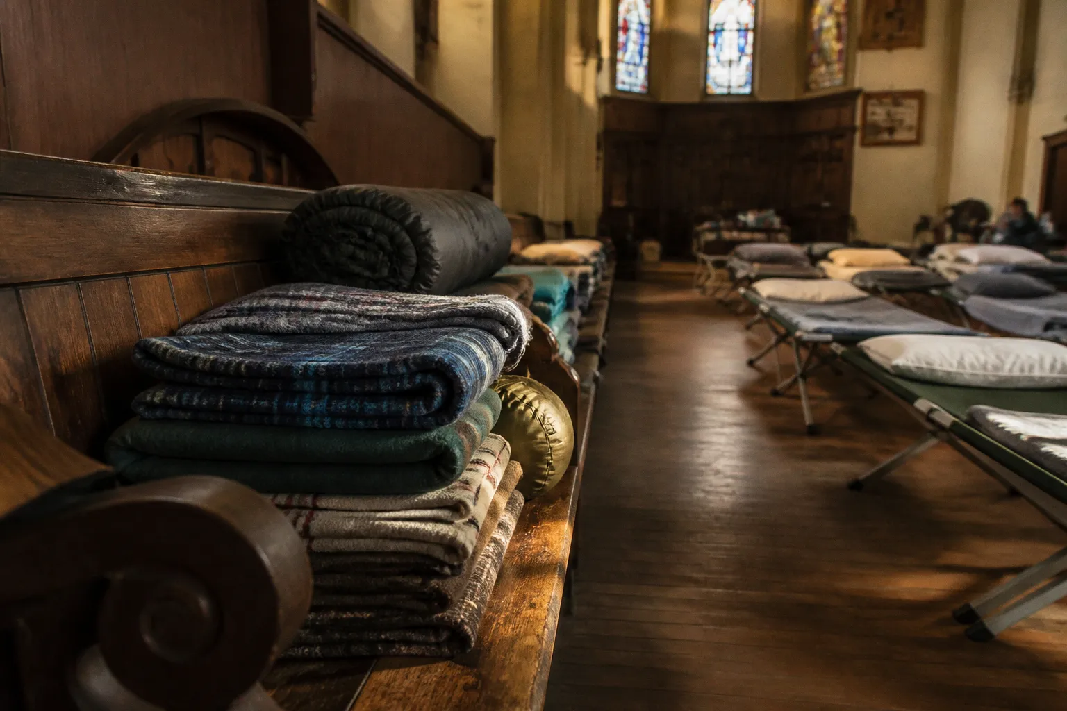 Church warming shelter: a winter setup checklist