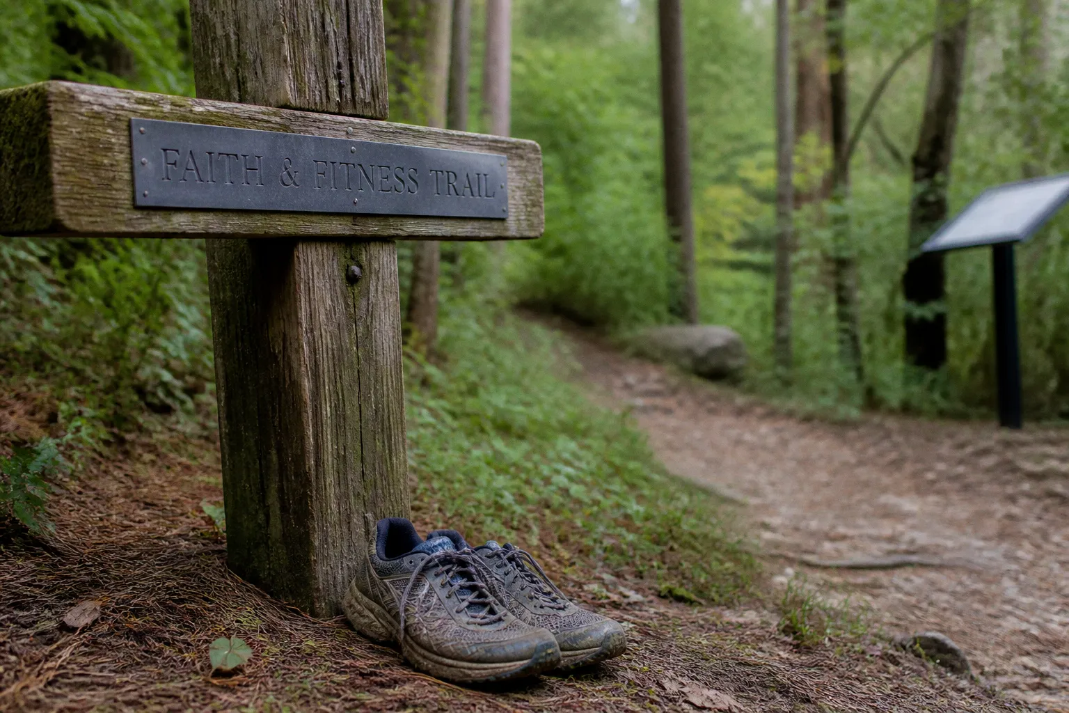 Faith and fitness trail setup: fixing the spiritual gap