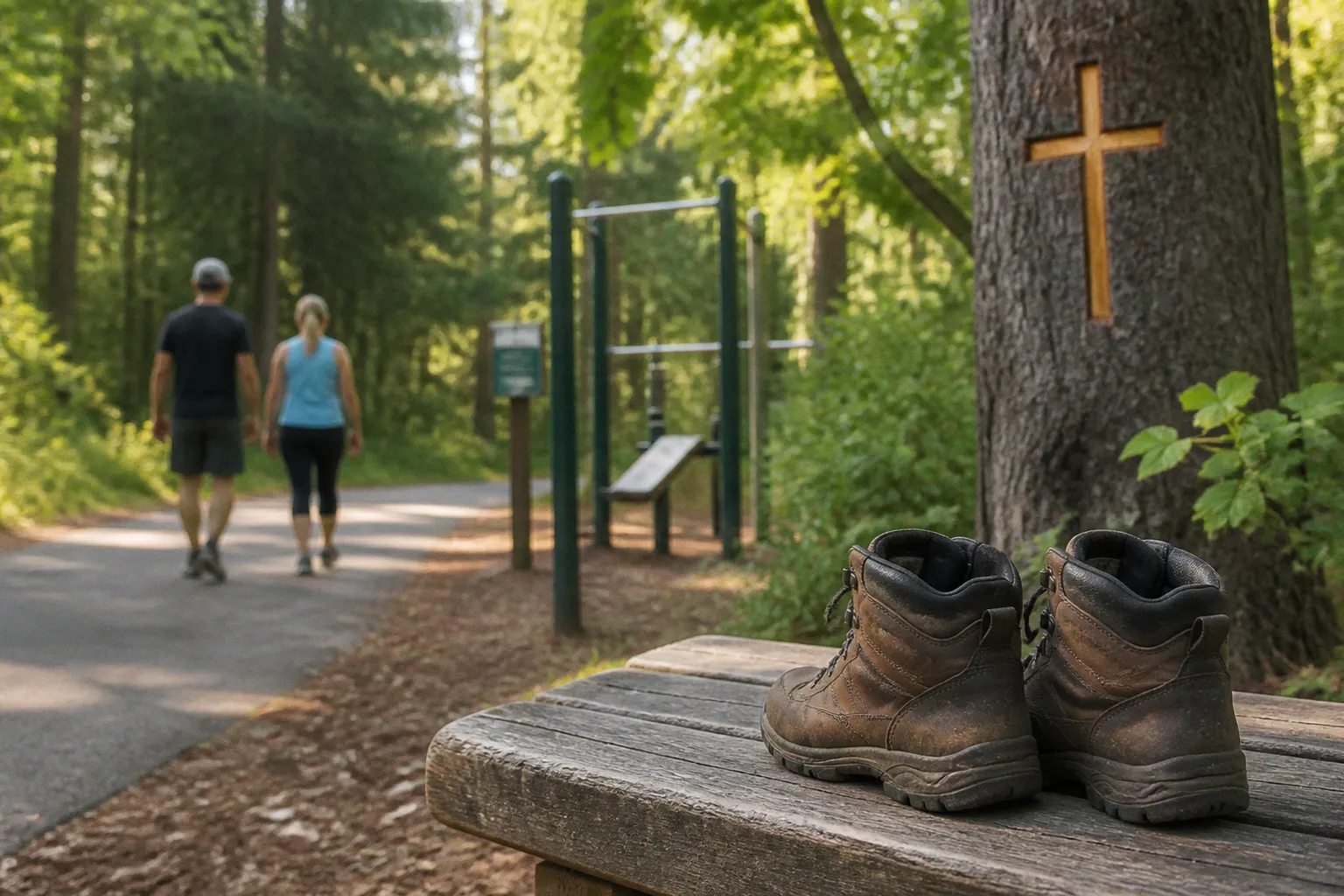 Faith and fitness trails: spiritual exercise explained