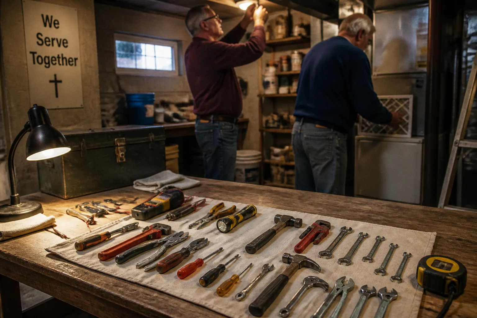 Handyman ministry volunteers: safety and tool checklist