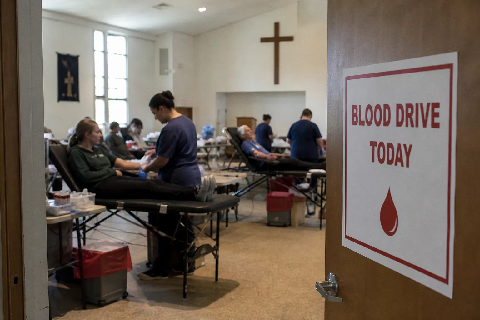 Integrating Community Outreach: Hosting Book Clubs and Blood Drives