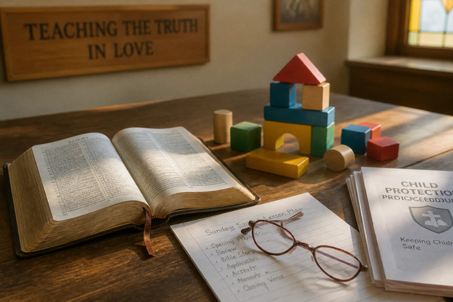 Sunday school teacher training: step-by-step parish guide
